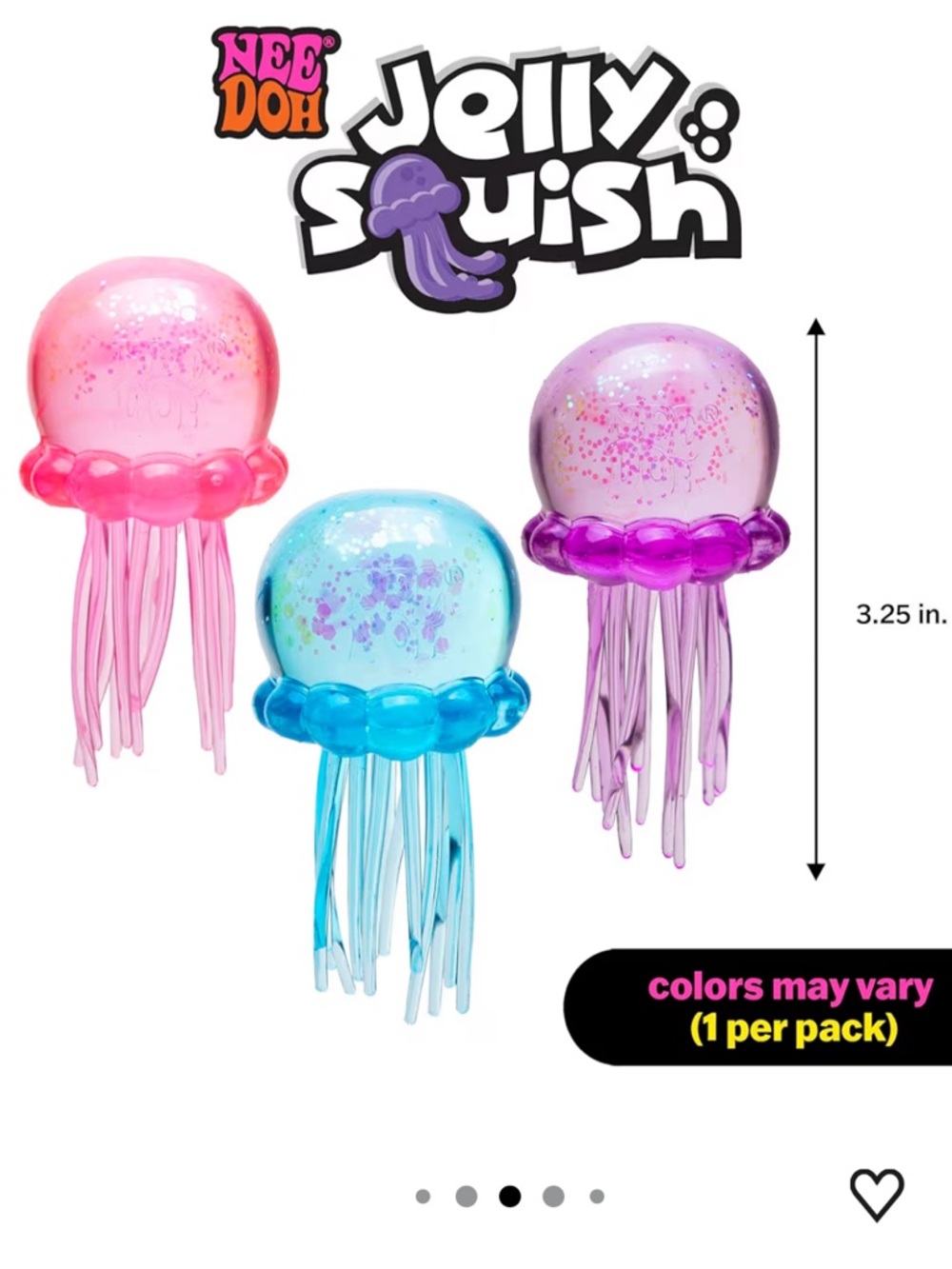 NeeDoh JellySquish BLUE - Picture 4 of 10